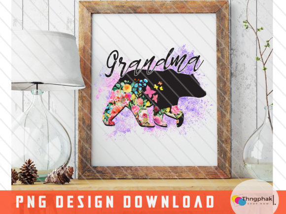 Floral Grandma Bear PNG: A Real-World Embroidery Review