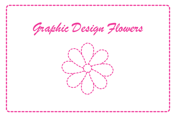 Floral Worksheet Design Graphic Vector