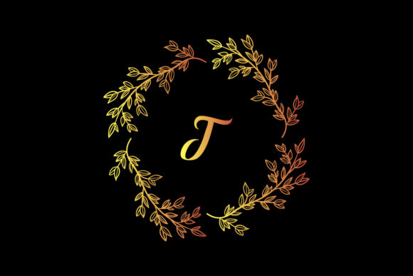 Modern Monogram Floral
